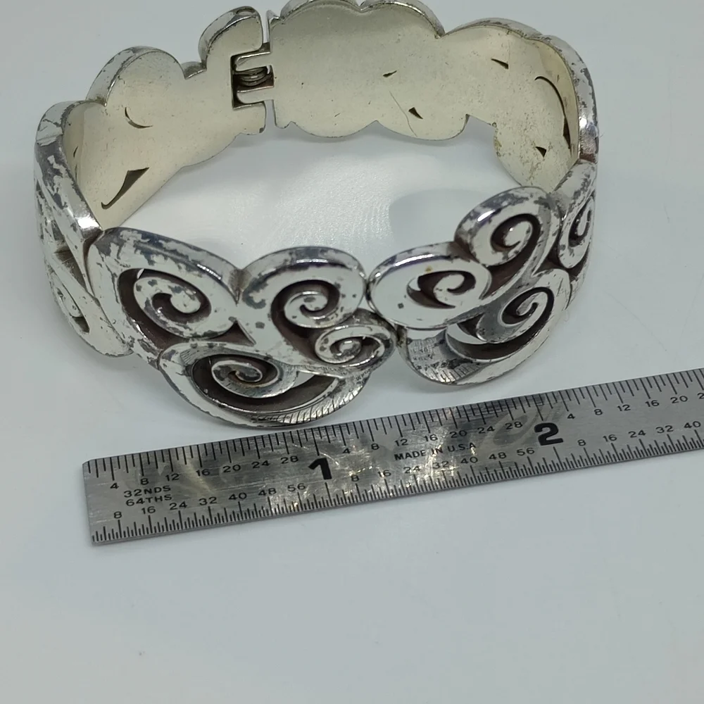 * Brighton Mingle chunky scroll clamper bracelet